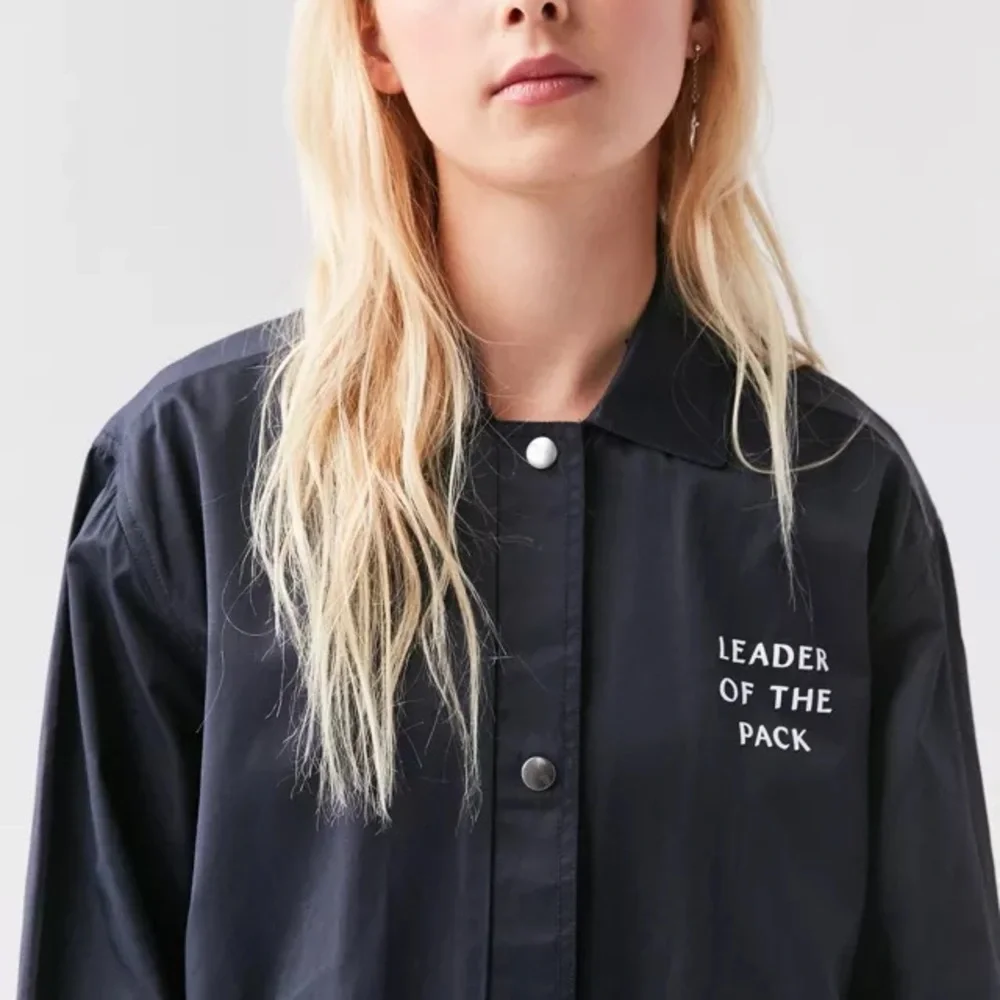Navy Coach Jacket - Picture 2 of 8
